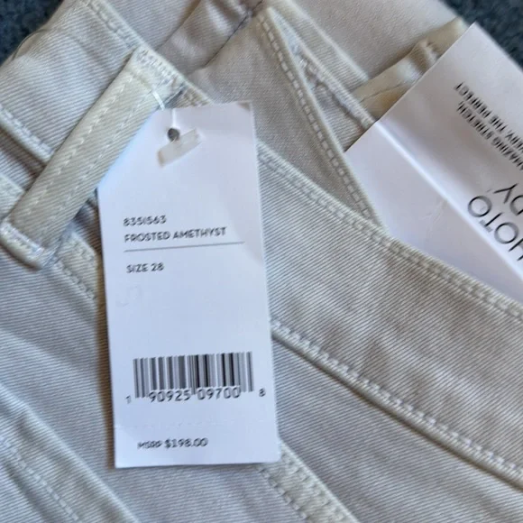 JBrand Frosted Amethyst Photo Ready Capri Mid Rise